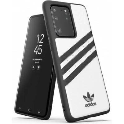Adidas OR Moudled Case PU за Samsung Galaxy S20 Ultra - бяло и черно (8718846075329)