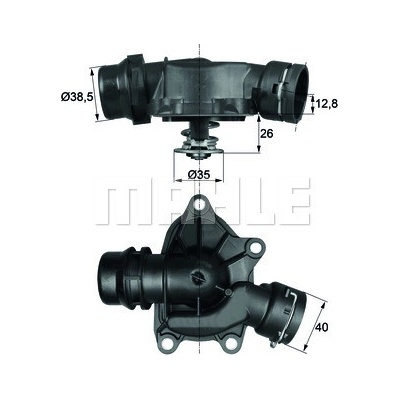 Termostat, chladivo MAHLE TI 26 88