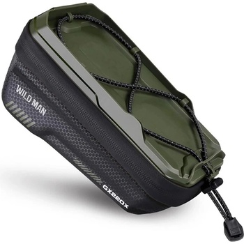Kryt Držiak Wildman Traveling Bag Bike Frame With Zipper 1L 4"- 7" Gx220X Green