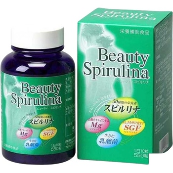 Japan Algae Beauty Spirulina [550 Таблетки]