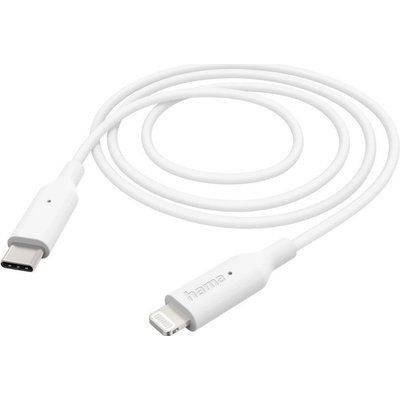 Hama 201598 MFi USB-C Lightning pre Apple, 1m, bílý