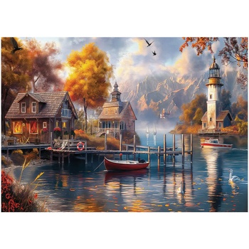 Anatolian - Puzzle Autumn At The Lake - 1 500 piese
