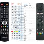 GENERAL POLAROID PL55UHDG, PL65UHDG, TCS65QLEDPR001, TVSAND654KPRO2, TCSAND43UHDPR01 - съвместимо дистанционно управление на марката General (PL55UHDG, PL65UHDG, TCS65QLEDPR001, TVSAND654KPRO2, TCSAND43UHDPR0 Дистанционно