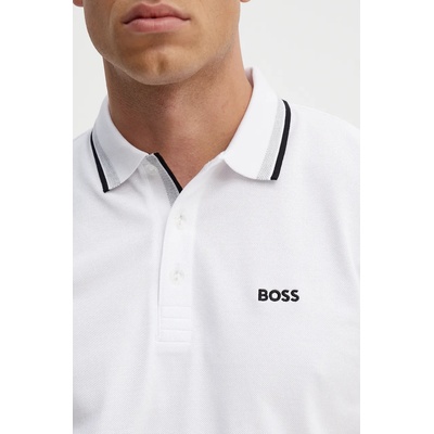 BOSS Green тениска с яка мъжка от памук Paddy (50469055)