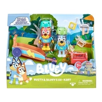 Moose Toys Bluey Rusty & Bluey's Go-Kart 7 el.