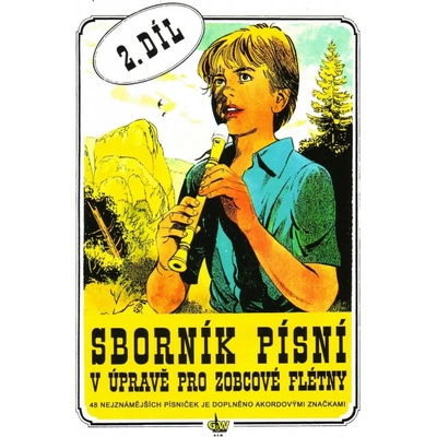 Sborník písní v úpravě pro zobcové flétny 2.díl