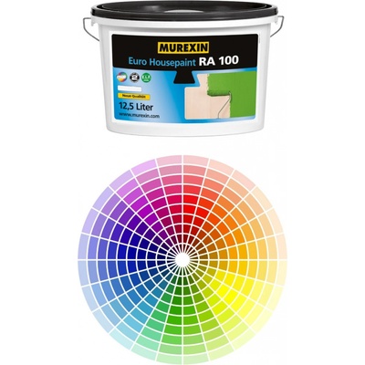 MUREXIN náter elastický Euro Housepaint RA 100, HBW1 (12,5 l)