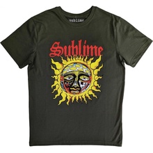Sublime tričko Yellow Sun zelené