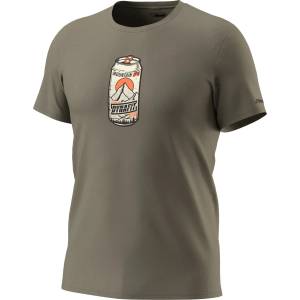 Dynafit Мъжка тениска Dynafit Graphic Cotton S/S Tee T-shirt - Fallen Rock / Beer Can - размер 46 (EU) (016-4591-5811)