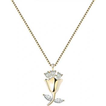 Silenti Jewelry Сребърно колие "Букет" - Сребърен