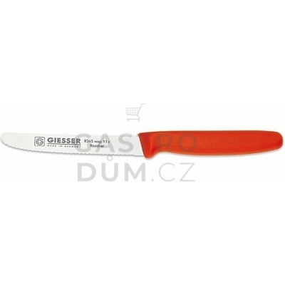 Giesser Nůž zubatý G 8365 110 mm červená – Zboží Dáma