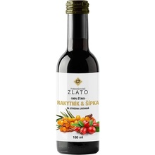 Tvrdošovské Zlato 100% Bio šťáva Rakytník & Šipka 185 ml