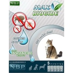 Natural best products Max biocide Антипаразитни капки за котки, 5 бр