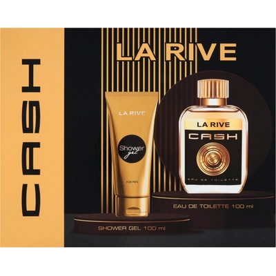 La Rive Cash men EdT 100 ml + sprchový gel 100 ml
