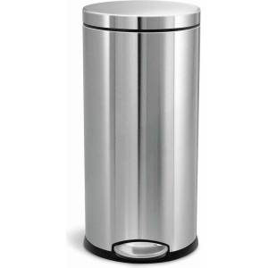 simplehuman - Кош за отпадъци 30 л, неръждаема стомана CW1810 (CW1810)