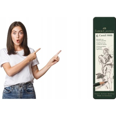 Faber-Castell Castell 9000 6 ks
