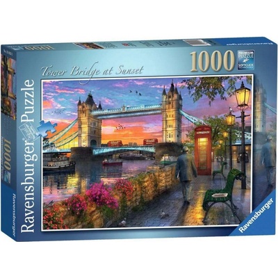 Ravensburger Západ slunce nad Tower Bridge 1000 dielov