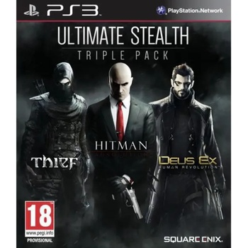 Square Enix Ultimate Stealth Triple Pack: Thief + Hitman Absolution + Deus Ex Human Revolution (PS3)