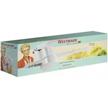 Lis na brambory/noky, kulaté otvory SPÄTZLEPRESS - stříbrný, retro styl Westmark