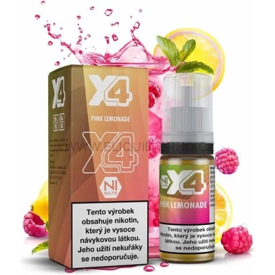 X4 Bar Juice Pink Lemon 10 ml 20 mg