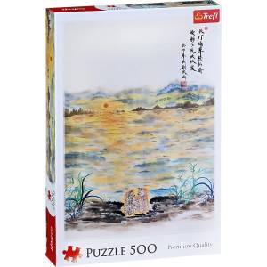 Trefl Пъзел Trefl от 500 части - Влюбени в залеза (93655)