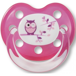 Baby-Nova Baby Nova Бебешка силиконова залъгалка- розова (28247) - ozone