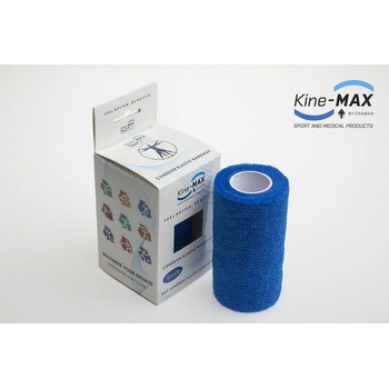 KineMAX Cohesive elast. samofix. modrá 10 cm x 4,5 m