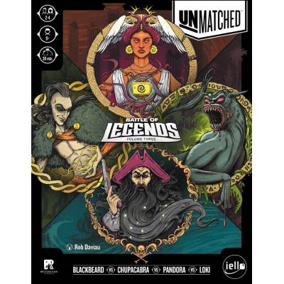 Restoration Games Unmatched: Battle of Legends, Vol. 3