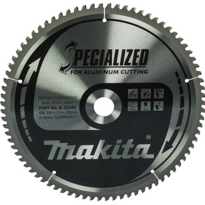 Makita Алуминиево ножче за трион MAKITA SPECIALIZED 305x2.4x30mm 80 зъба B-33342 (B-33342)