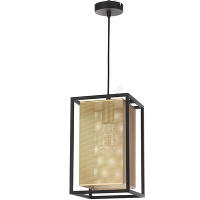 Onli - Пендел MALIK 1xE27/22W/230V златист/черен (OL0341)