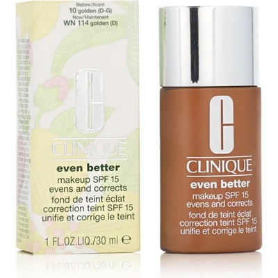 Clinique Even Better rozjasňujúci tekutý make-up SPF15 WN 114 Golden 30 ml