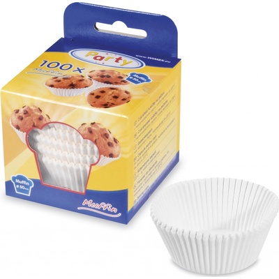 Wimex košíčky bílé 50x30 mm 100ks – Hledejceny.cz