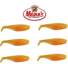 MANN'S Action Shad HOT YELLOW 6cm 6ks