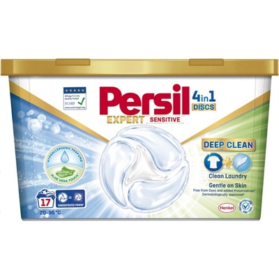 Persil pracie kapsuly Discs Expert Sensitive 17 PD