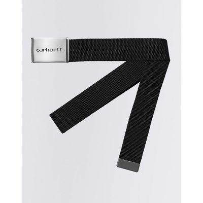 Carhartt WIP Clip Belt Chrome Black čierne I019176 8900