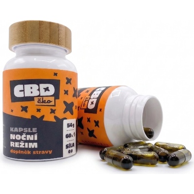 CBDčko CBN+CBD kapsle 2v1 4800 mg 60 ks Noční režim