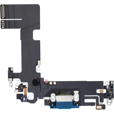 AppleKing nabíjací a audio flex konektor pre Apple iPhone 13 - modrá