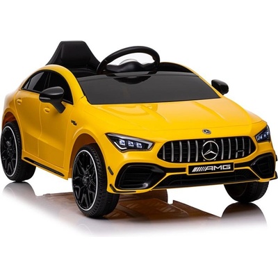 Mamido Elektrické autíčko Mercedes CLA 45s AMG 4x4 žltá