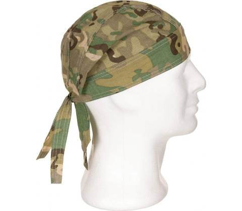 Headwrap operation camo