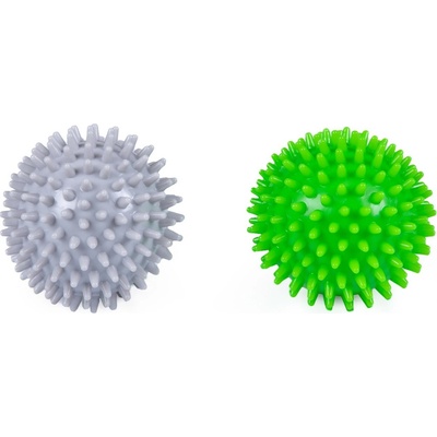TRINFIT Masážní míček 8 (sivá/zelená)