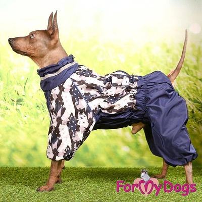 FOR MY DOGS pláštěnka BLUE