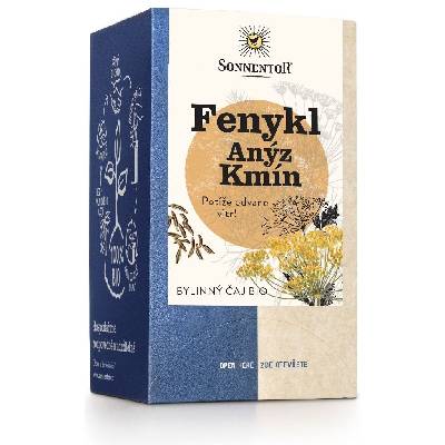 Sonnentor BIO Bylinný čaj fenikel aníz rasca 18 x 1,7 g
