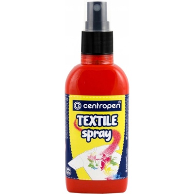 Sprej na textil CENTROPEN 1139 červený 110 ml