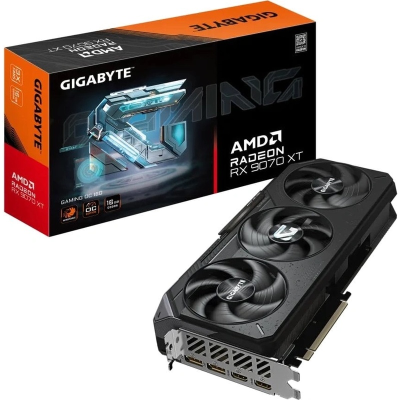 Gigabyte Radeon RX 9070 XT GAMING OC 16GB GV-R9070XTGAMING OC-16GD