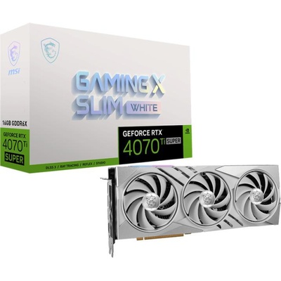 MSI GeForce RTX 4070 Ti SUPER GAMING X SLIM WHITE 16GB GDDR6X 256bit (V513-626R)