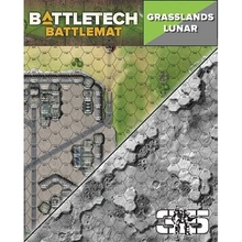 CGL Catalyst Game Labs Battletech battlemat Lunar and grasslands B