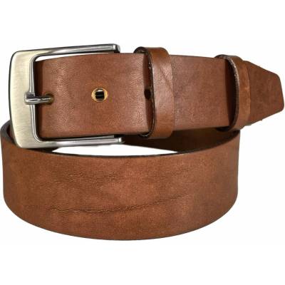 Penny Belts Kožený opasek I1-R42 hnědý