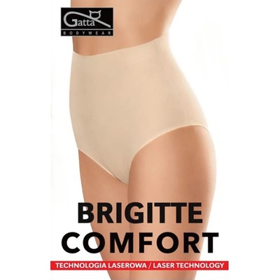 Gatta Bodywear Бикини с висока талия в бежов цвят comfort 01eh-42510-beige - Бежов, размер xs