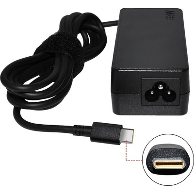 Lenovo Зарядно Lenovo 65W USB Type-C, IEC C5 (ADLX65YCC3A)