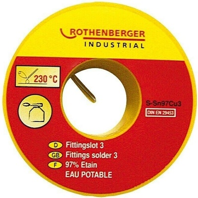 Rothenberger - pájecí cívka S-Sn97Cu3 250g